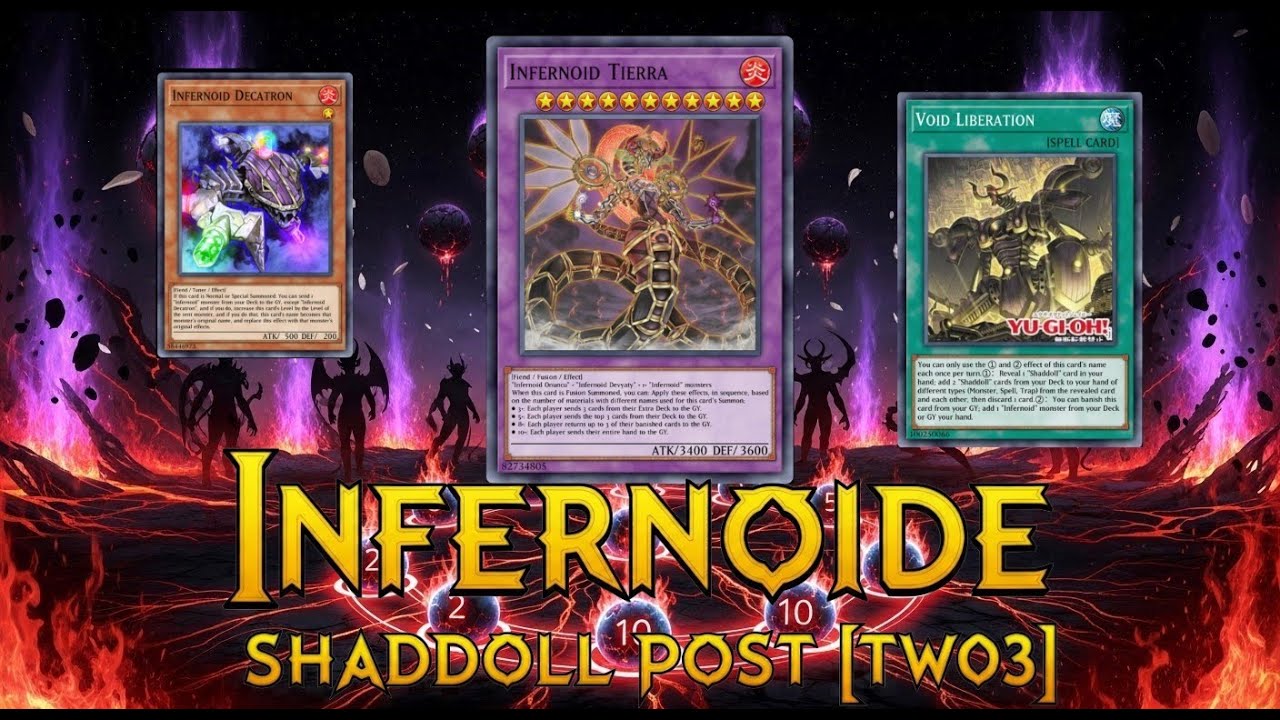 Infernoid Shaddoll deck [TW03] 😱MDPRO3