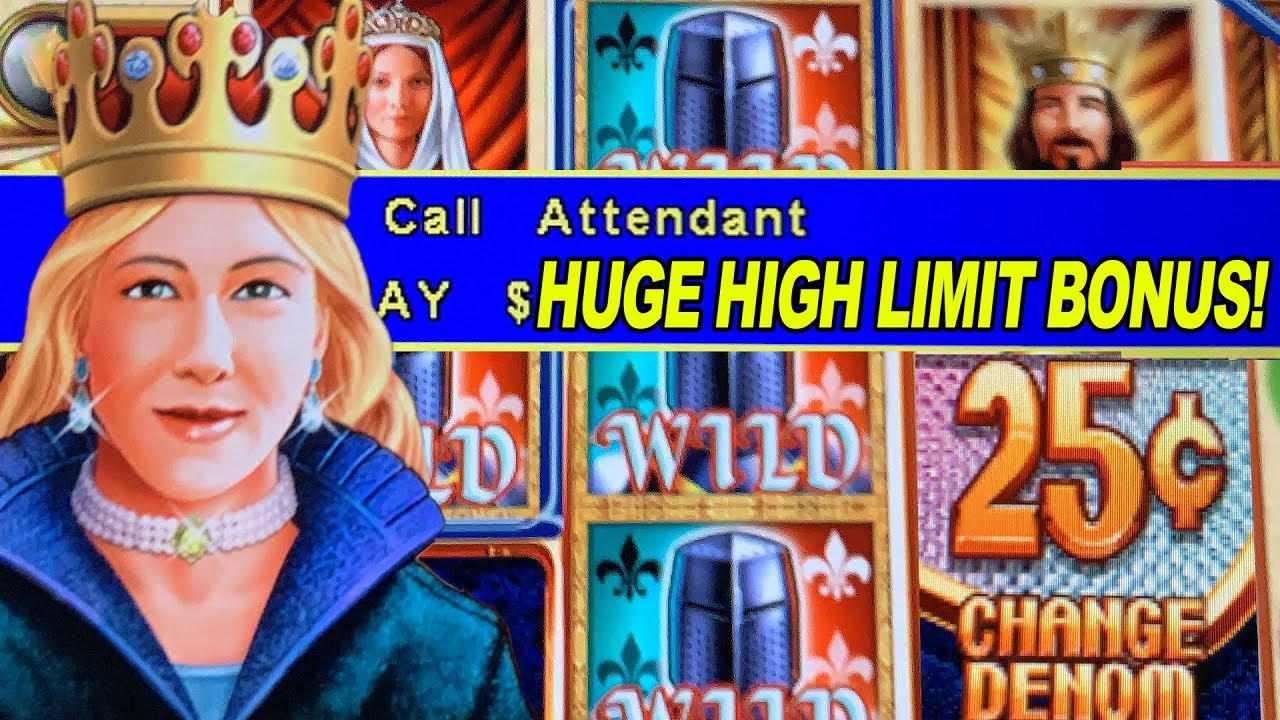$75 BETS! ★ QUEEN'S KNIGHT HIGH LIMIT ➜ JACKPOT HANDPAY!!