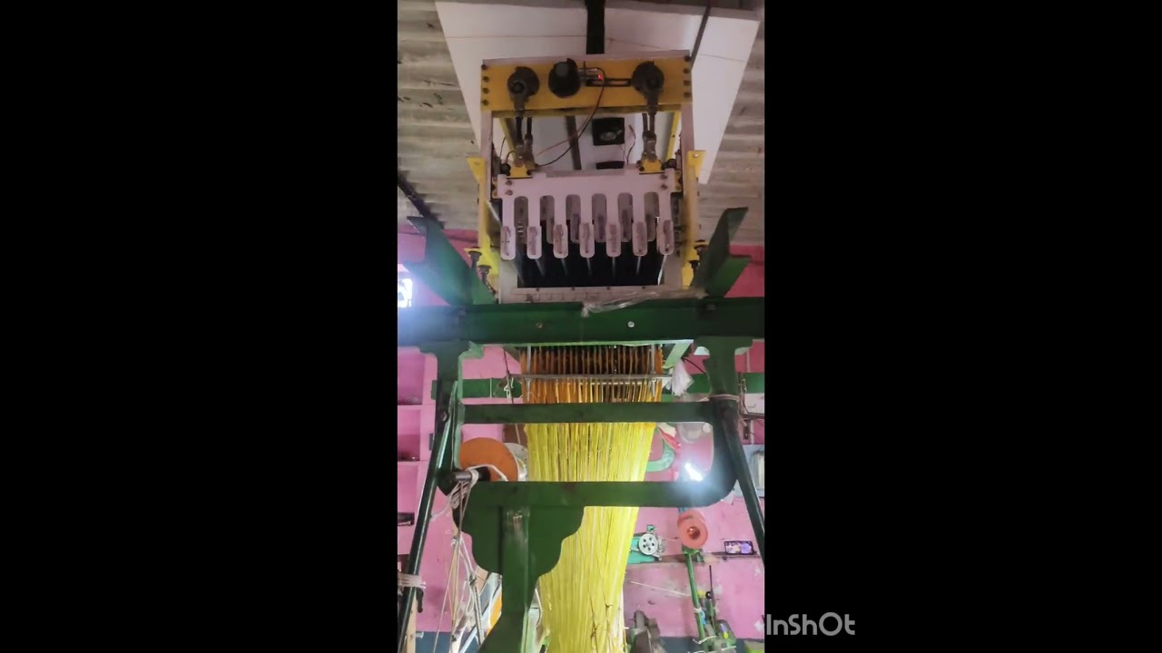 1536 hooks electronic jacquard machines for handloom & powerloom weaving available #ytshorts #viral