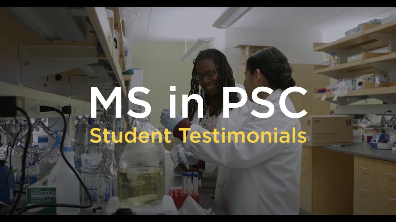 MS in Pharmaceutical Sciences: Student Testimonials 2022