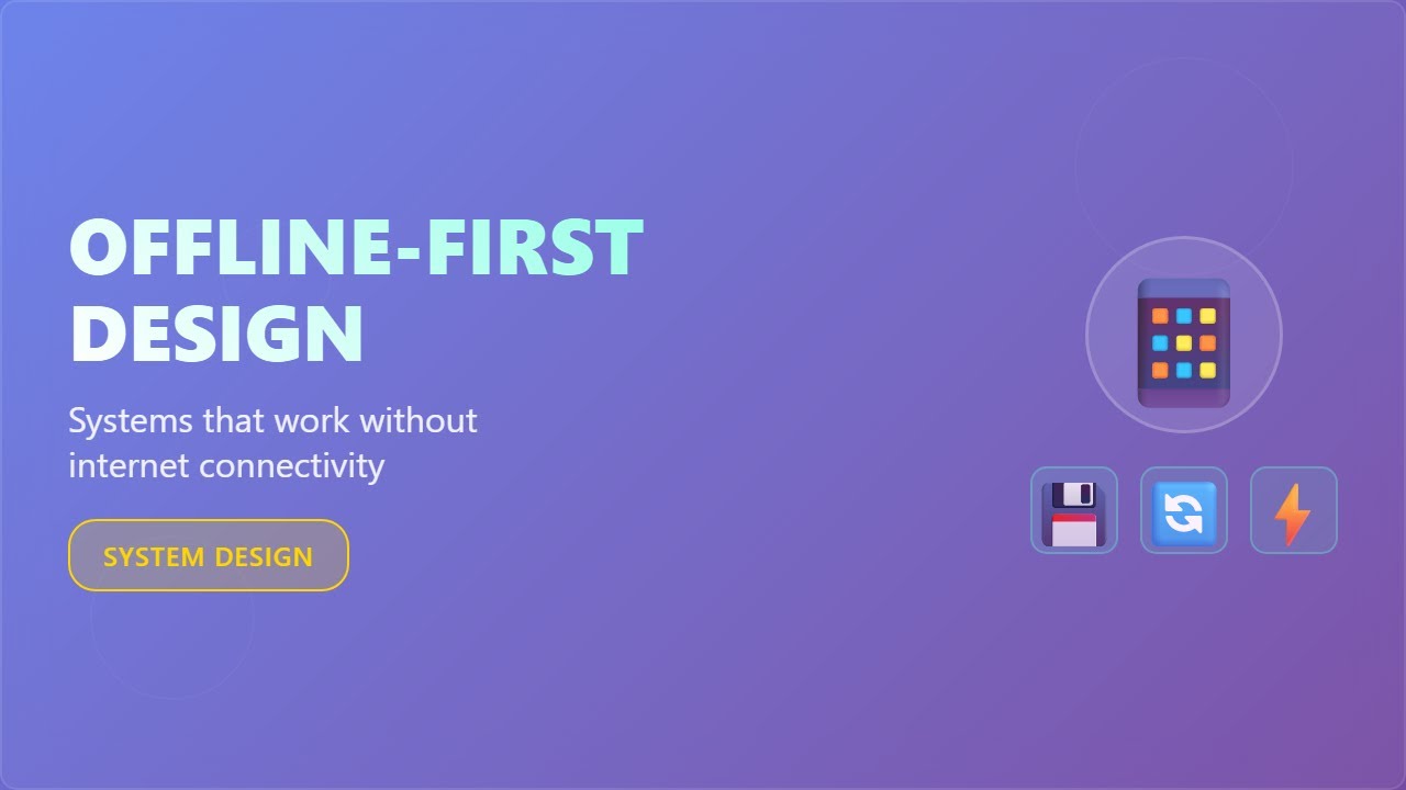 Offline-First Design: Build Apps That Work Anywhere!
