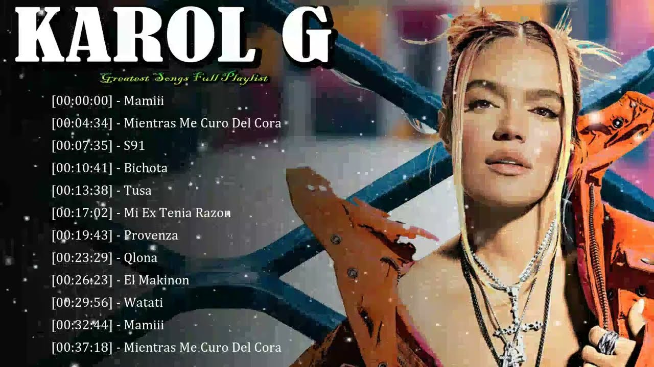 🎯 Karol G – Focused lyrics and powerful rhythms define a fearless Latin pop voice 🌍