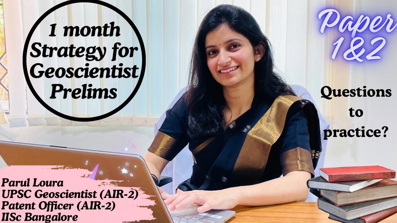 Strategy for UPSC GEOSCIENTIST PRELIMS 2025||Paper-1 & 2 ||Maximum score in Prelims||Important topic