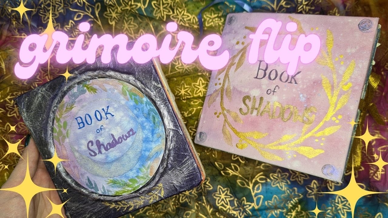 Grimoire flip- My 2020-2023 Art Grimoires