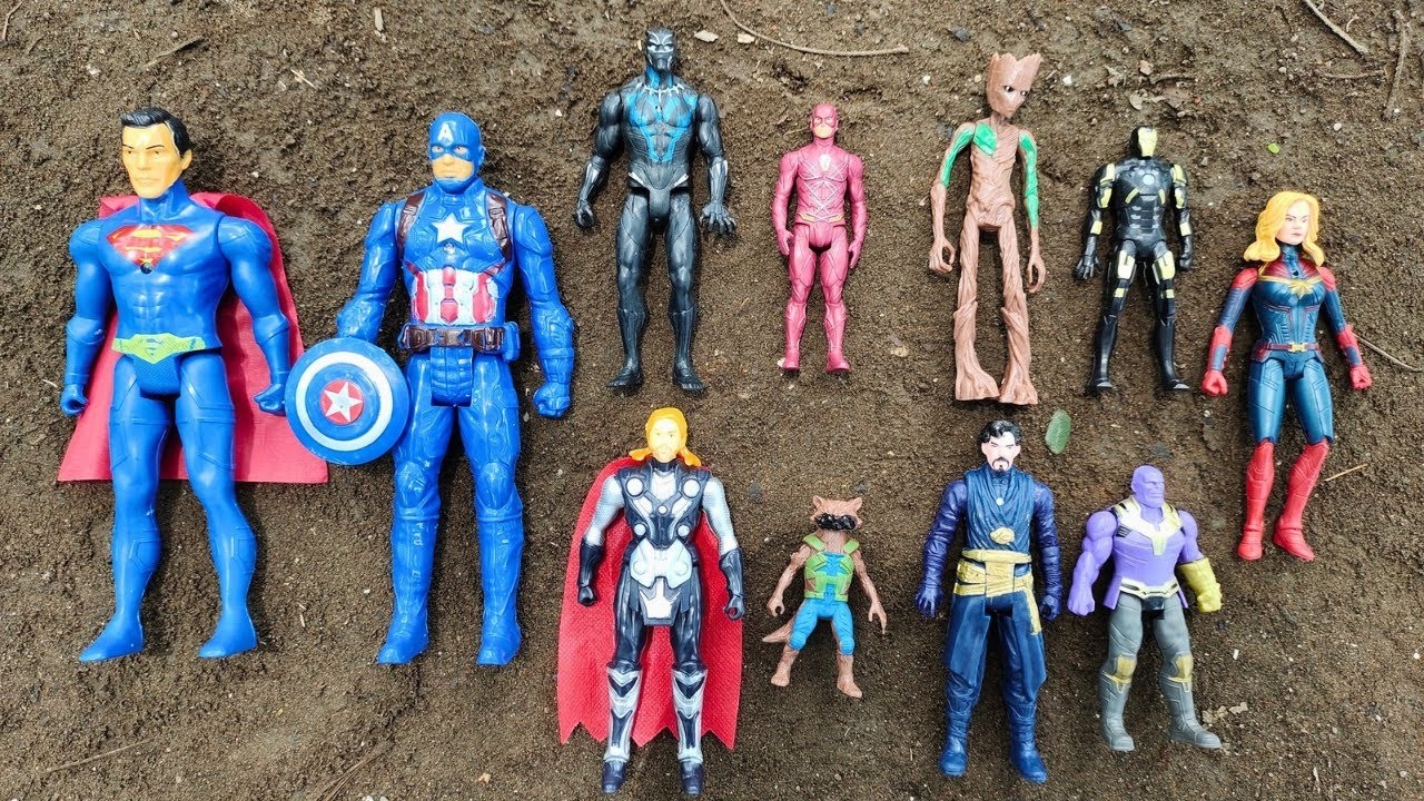 Avengers Superhero Story, Marvel's Spider Man 2, Hulk, Iron Man, Captain America, Venom