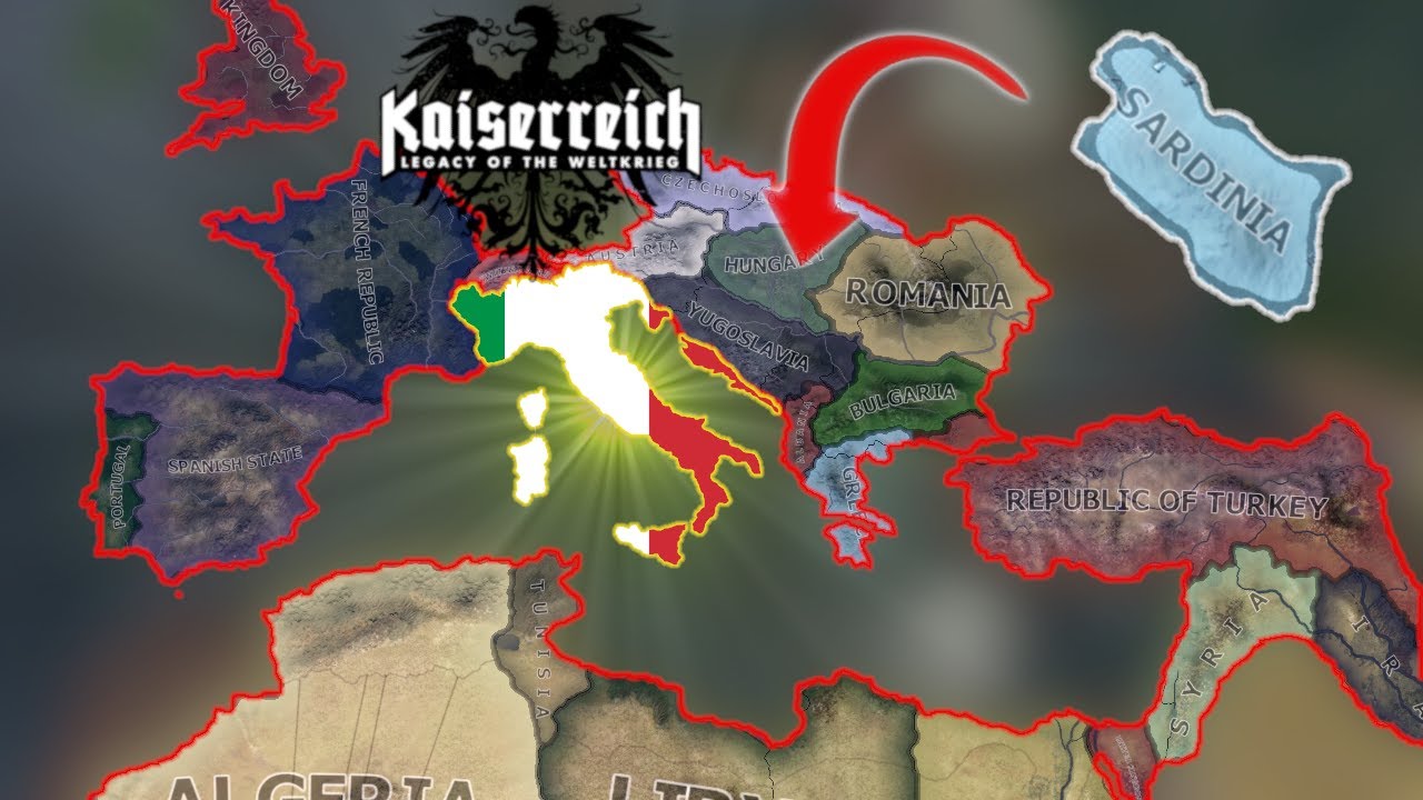 RECLAIMING ROMAN HEGEMONY As SARDINIA In Kaiserreich