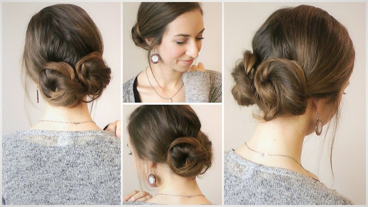 PETTINATURA: DOPPIO CHIGNON BASSO | Silvia Viscardi