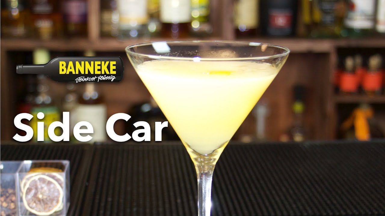 Sidecar - Cognac Cocktail selber mixen - Schüttelschule by Banneke