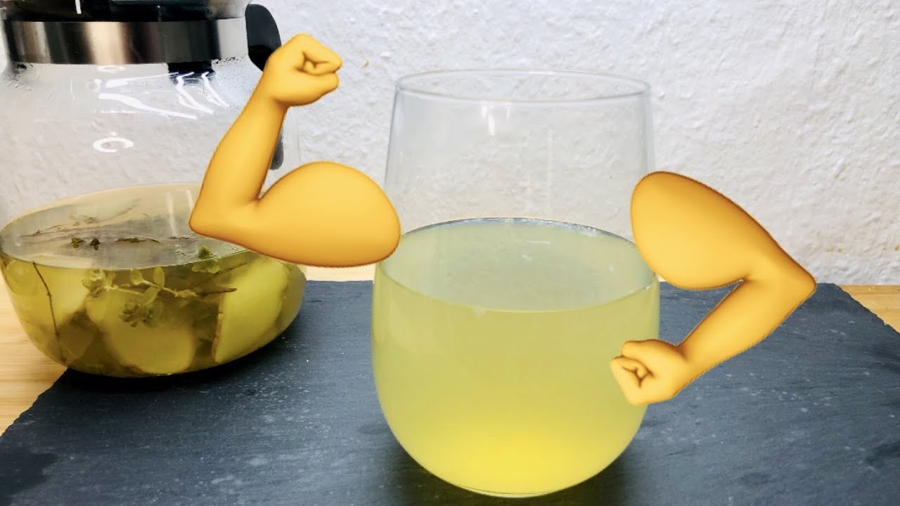 Природный энергетический чай. Напитки для сильной иммунной системы. Детокс чай для похудения.