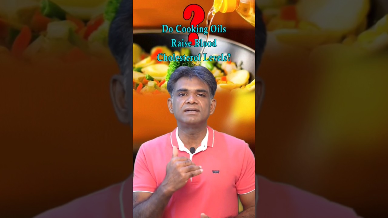 Cooking Oils & Blood Cholesterol Levels #nutritionfacts #nutritiontips #cookingoil #cholesterol#food