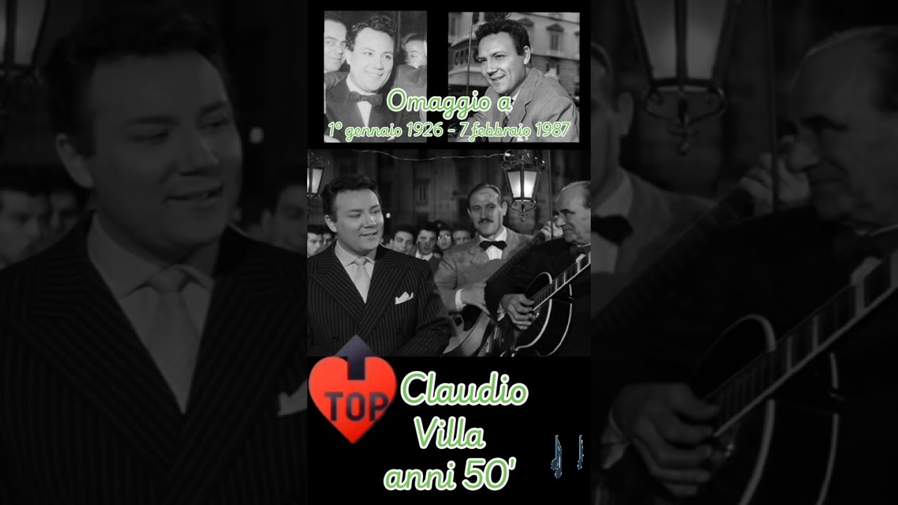 Omaggio a Claudio Villa anni 50' ❤️