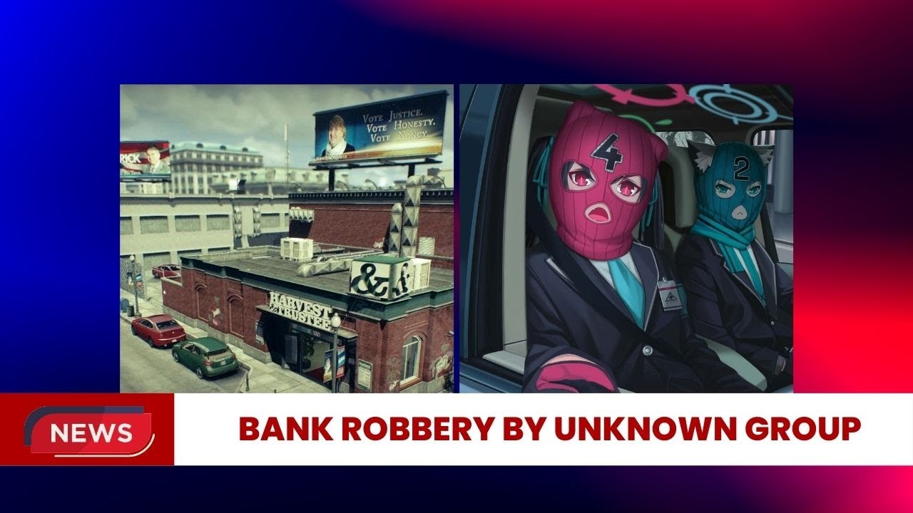 Shiroko getting the bags! - Payday 2 Blue Archive Mod