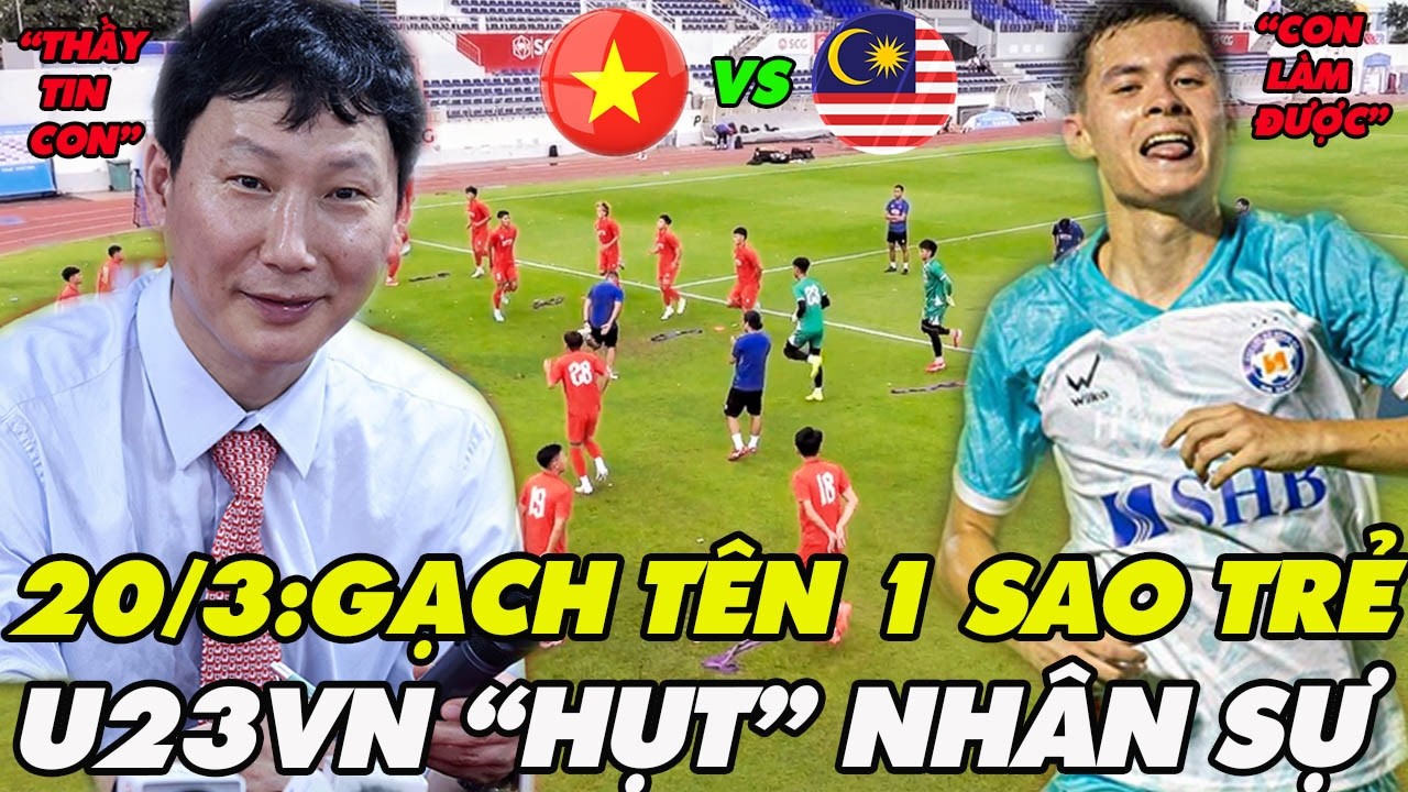 Sáng 20/3: HLV Vinh Cắn Răng Loại 1 Sao Trẻ, U23 Việt Nam Thiếu Hụt Trầm Trọng Nhân Sự, NHM Âu Lo