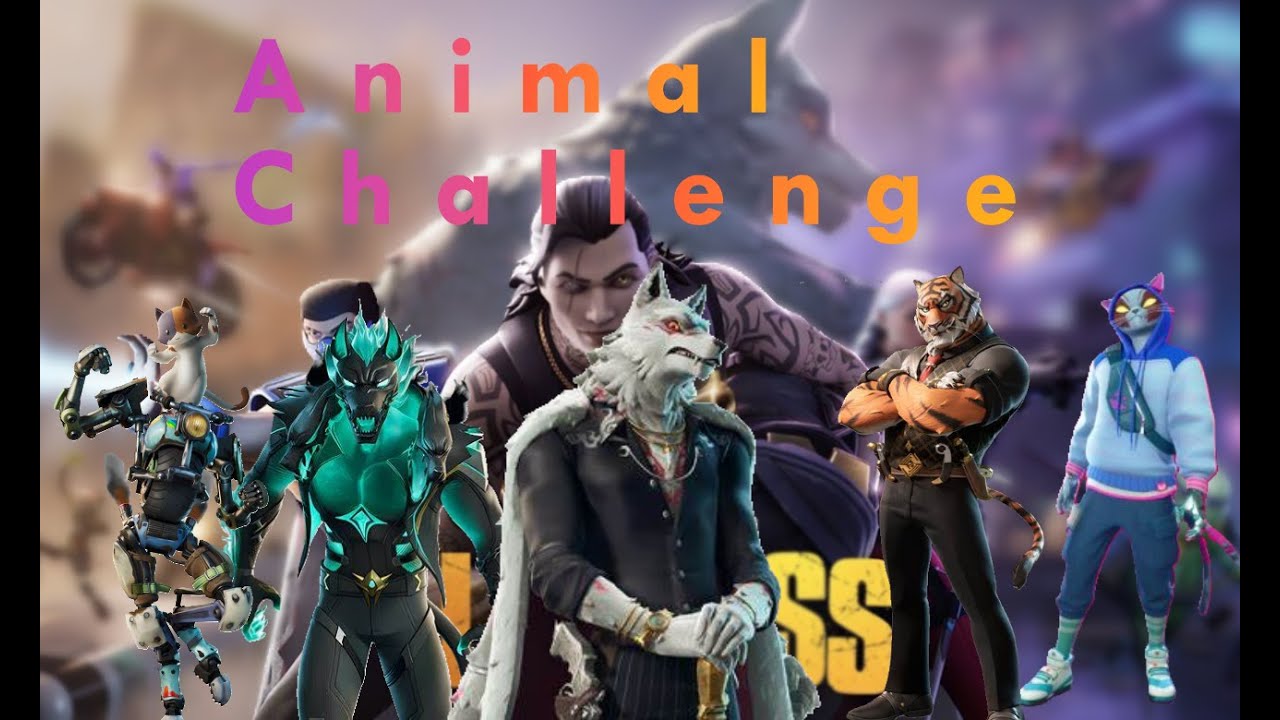 Random Animal Challenge *CRAZY*/Fortnite