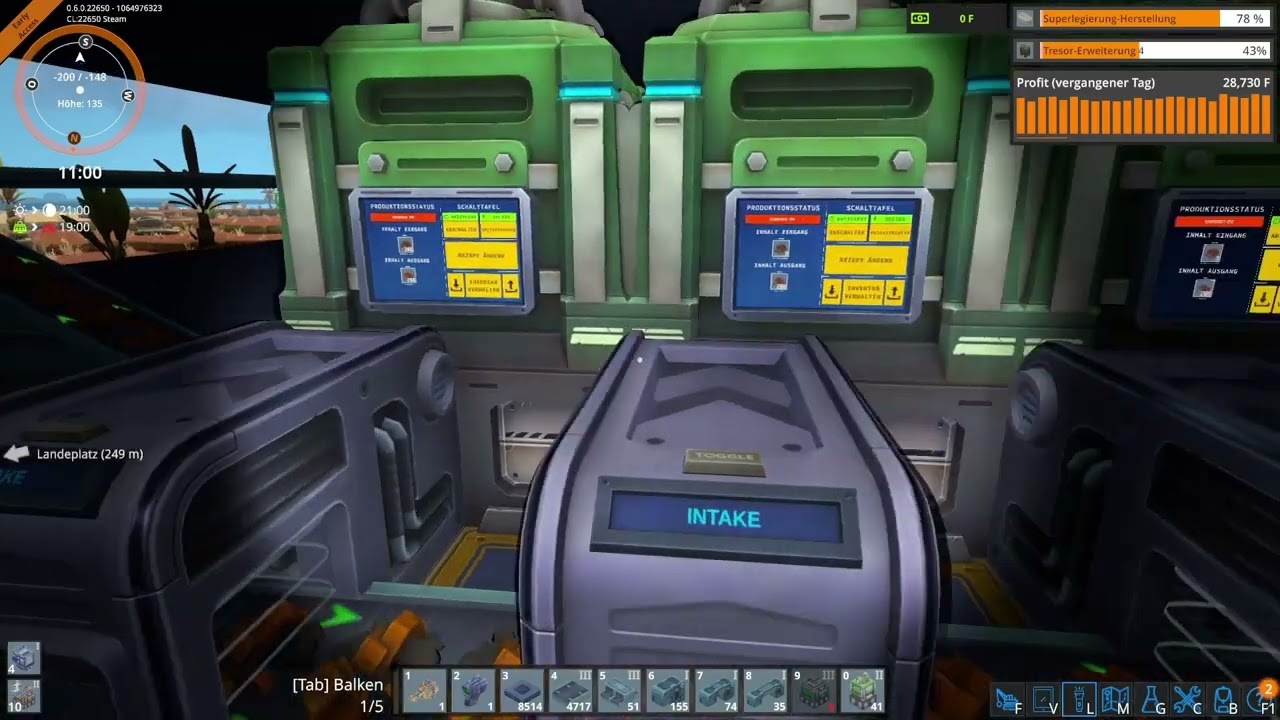 Foundry Erdplanet Video 208, ohne Ton, ohne Mods - von 0 zur größten Fabrik dieser Welt !
