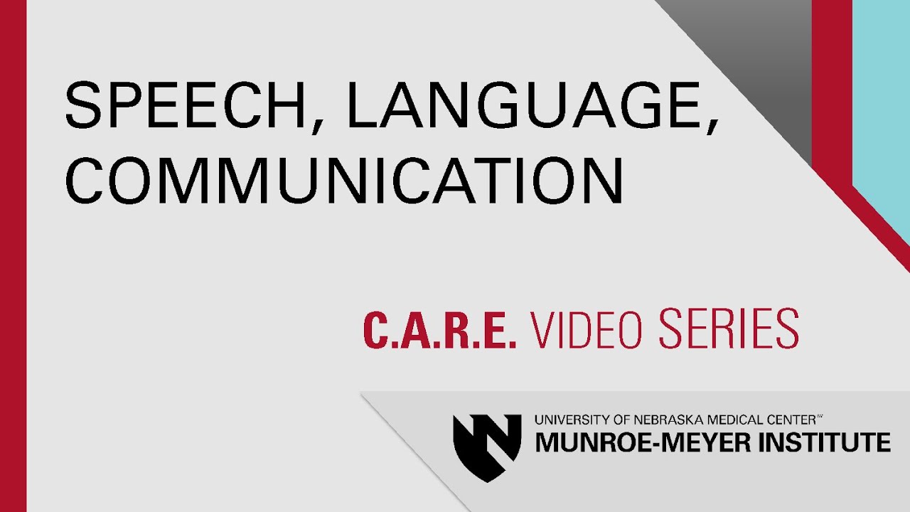 Speech, Language, Communication