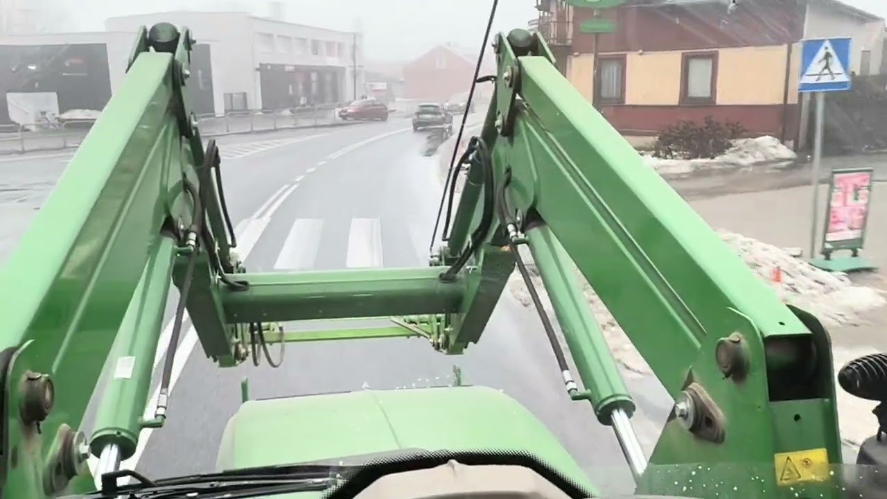 Zimowa sprzedaż zboża #19 #johndeere #wielton 