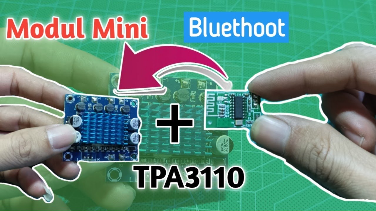 merakit Bluethoot Receiver dengan power TPA3110 Stereo || mantull