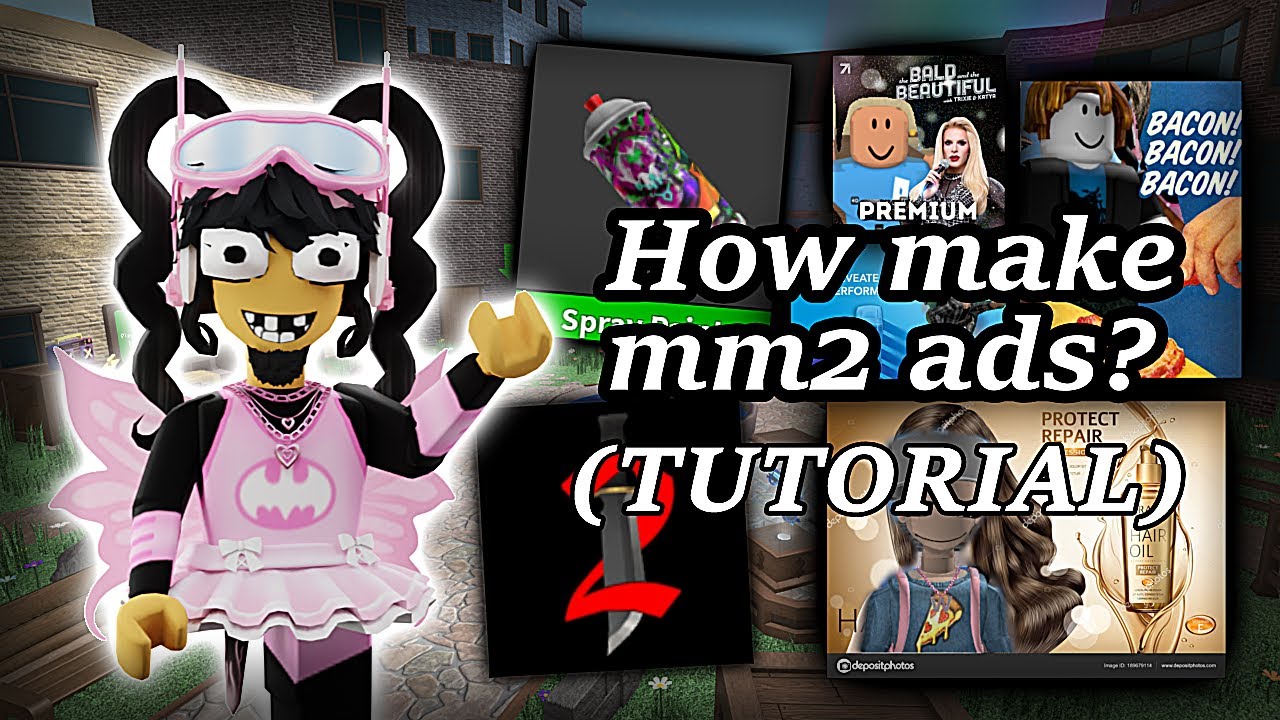 How to make ads in Murder Mystery 2? | TUTORIAL (mobile) | Roblox 2024