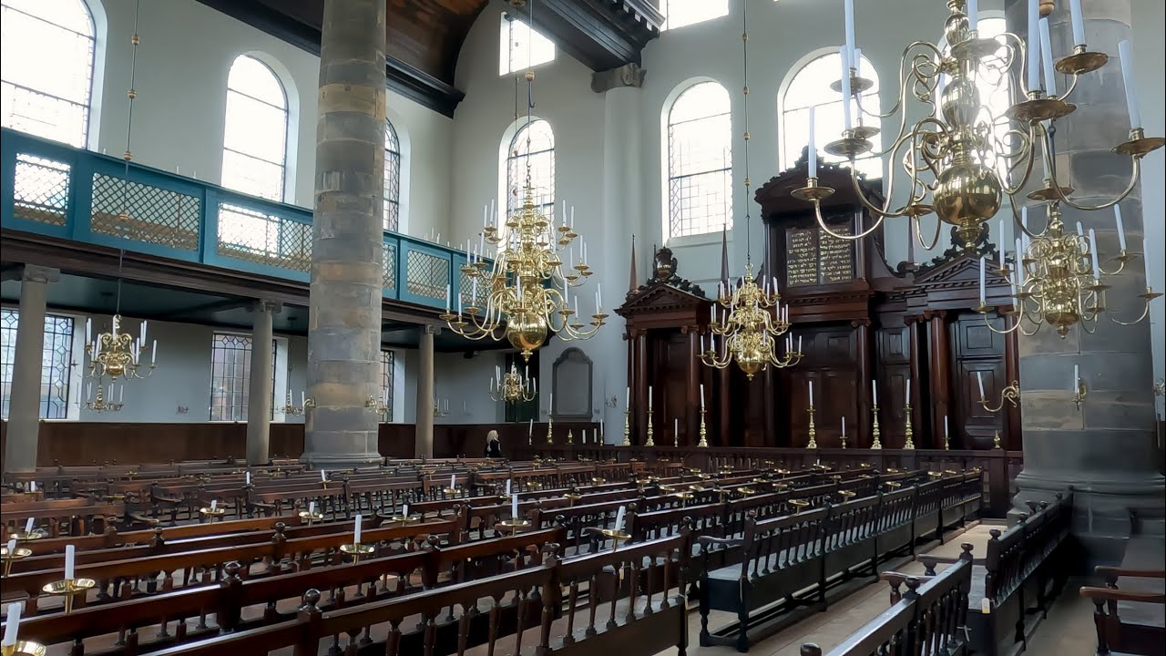 Amsterdam :  La Synagogue Portugaise