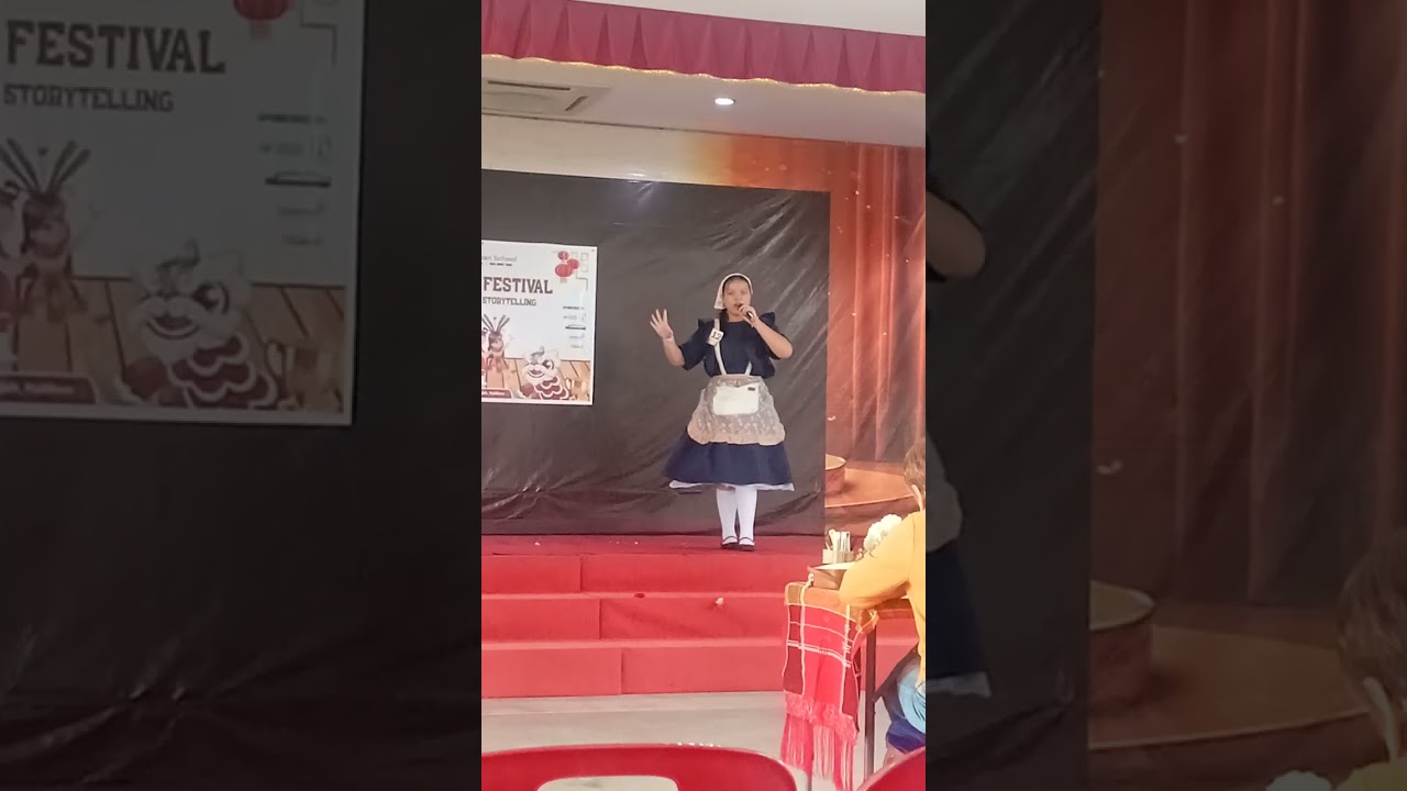 Storytelling the little match girl ..#yianindonesia #lombakalibanfestival28022026.#shean