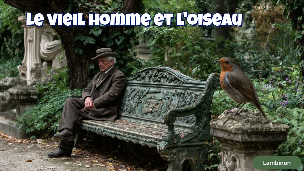 Le vieil homme et l'oiseau