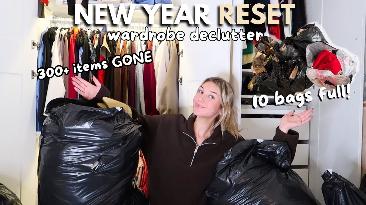 HUGE WARDROBE DECLUTTER 2026 | NEW YEAR RESET