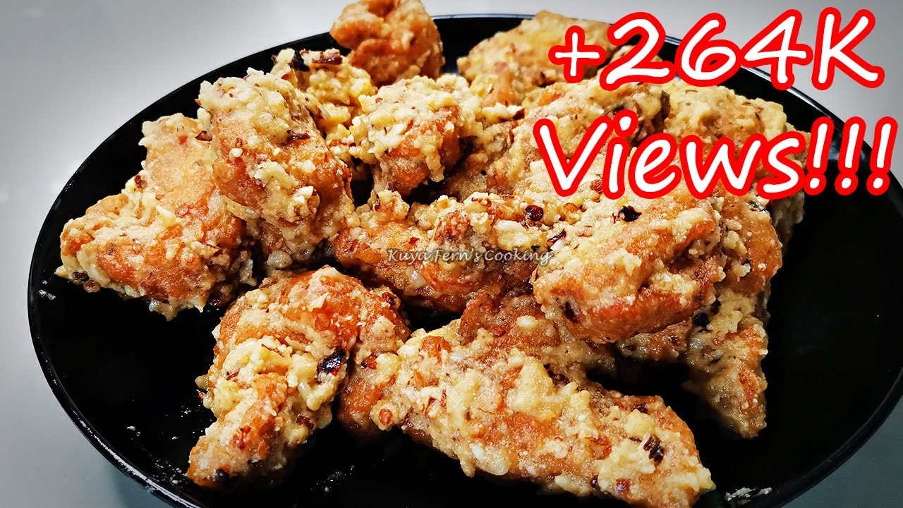 HOW TO MAKE THE EASIEST CRISPY GARLIC PARMESAN CHICKEN WINGS RECIPE!!!