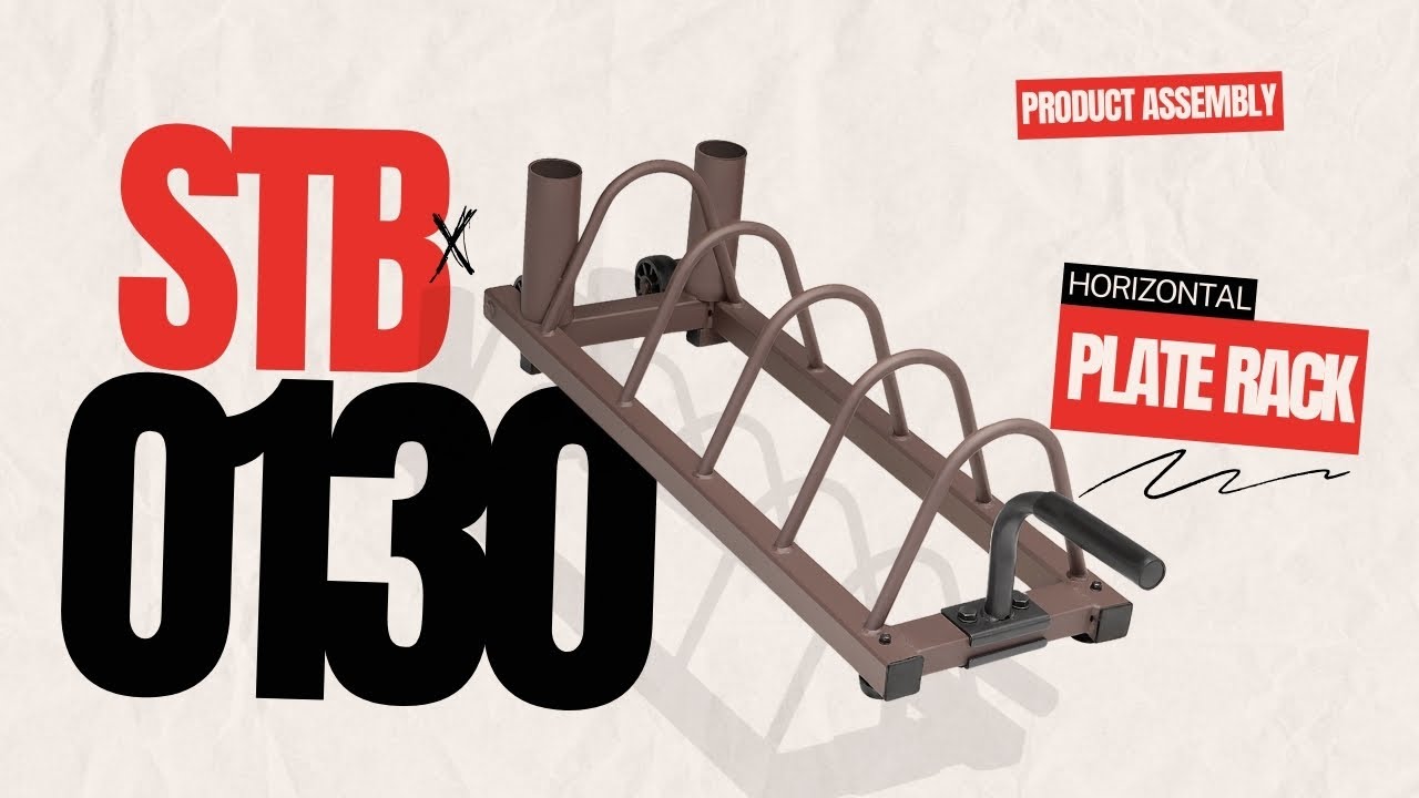 SteelBody | Weight Plate Rack | Assembly | STB-0130