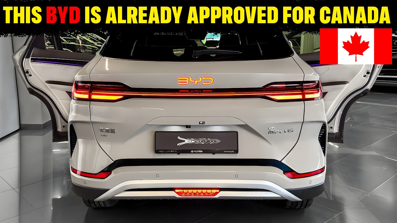 Вторая модель BYD для канадского рынка этой осенью | BYD Song Plus 2026