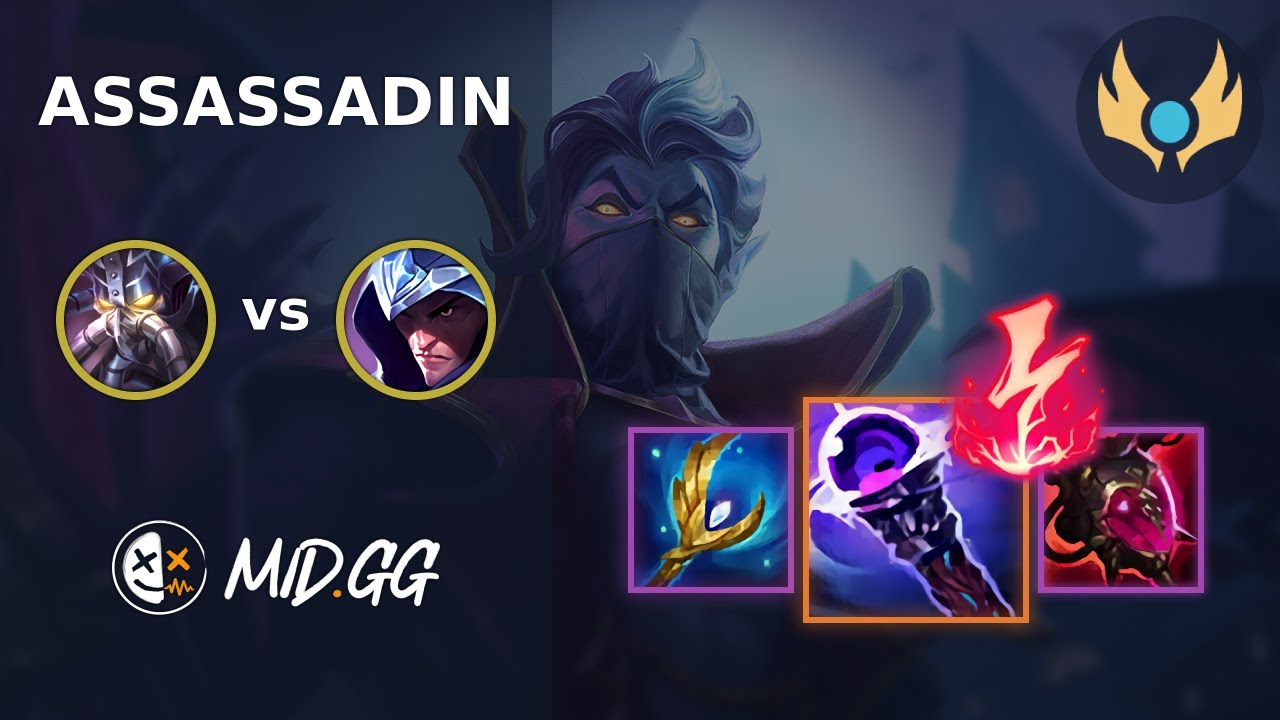 MID.GG: [ Assassadin ] Kassadin MID vs Talon | NA CHALLENGER | LOL Season 2025