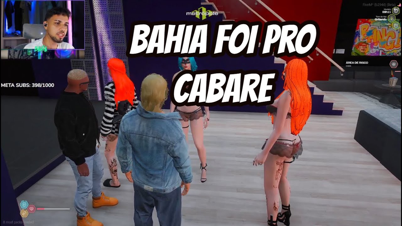 BAHIA LEVOU O JACARE PEREIRA NO CABARE E LEVOU A CENOURA JUNTO