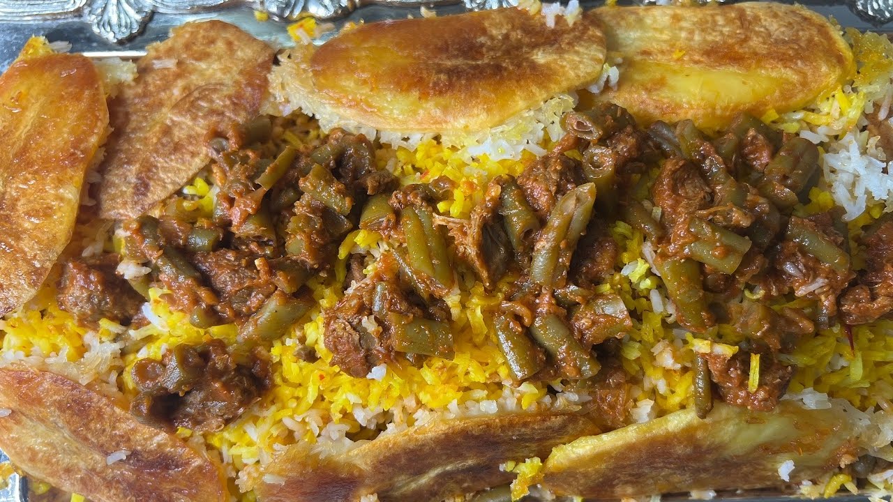 How to Make Iran’s Famous Lubia Polo – Quick & Delicious in 4 Minutes