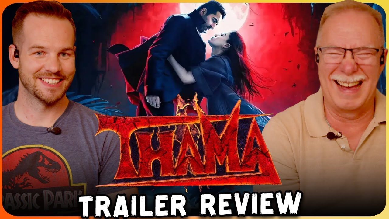 Thamma Official Trailer Reaction | Ayushmann, Rashmika, Paresh, Nawazuddin