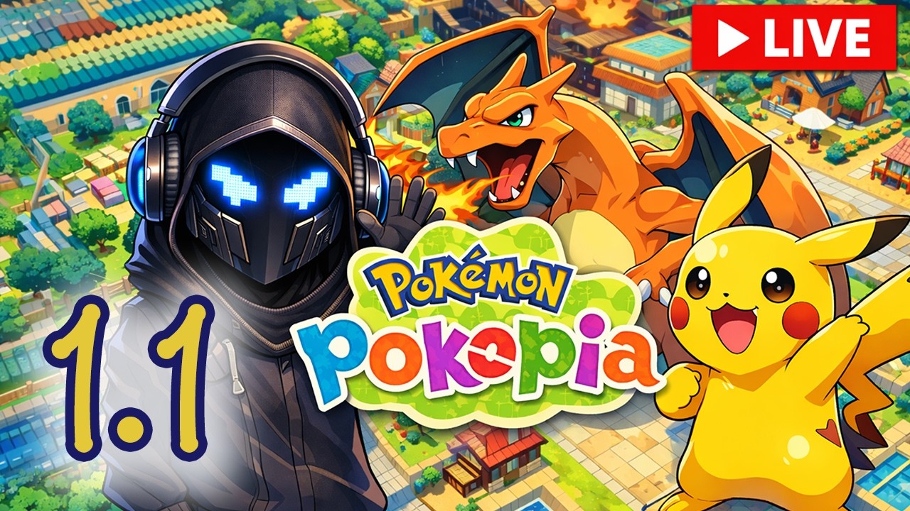 EMPEZAMOS  Pokemon POKOPIA (Directo 1.1) ¿Valdrá la pena?