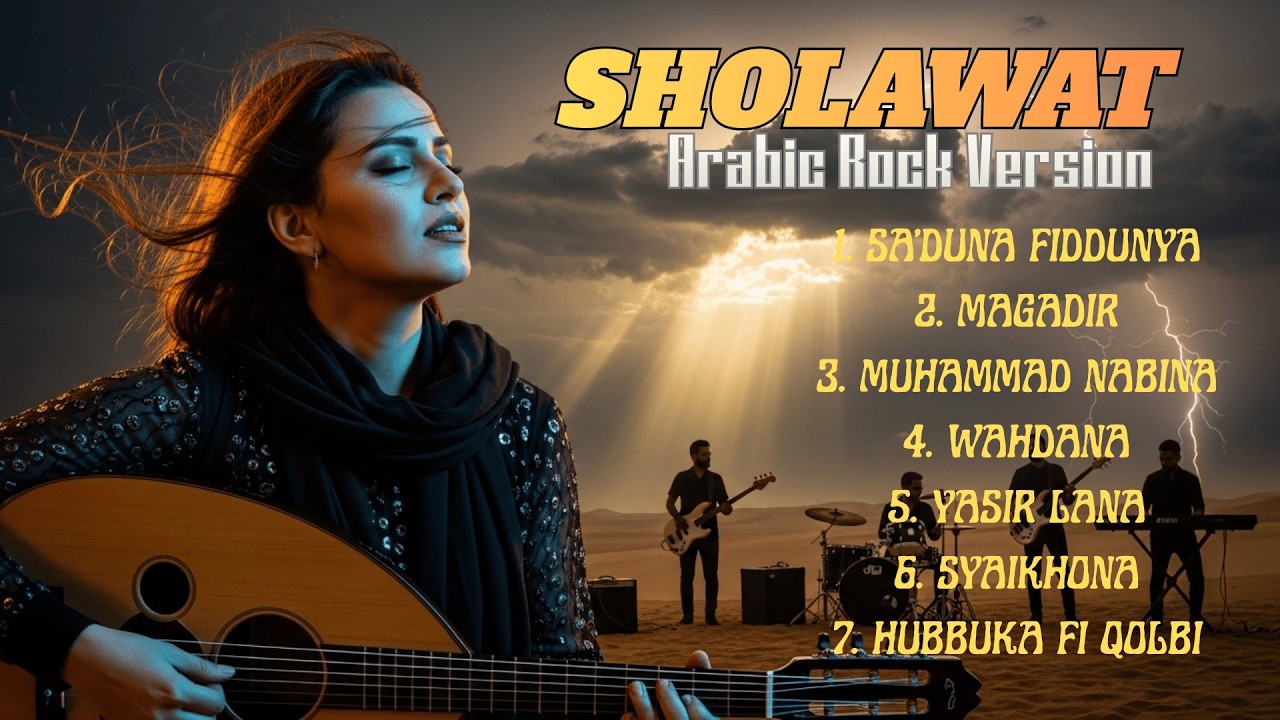 Sholawat Arabic Rock Collection | Spiritual Rock Music Arrangement