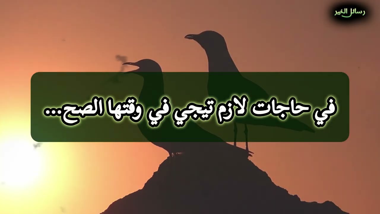 رسالة لك🎀أصبر وأحتسب ‼ مش كل تأخير خسارة || ليست صدفة هذه رسالتك