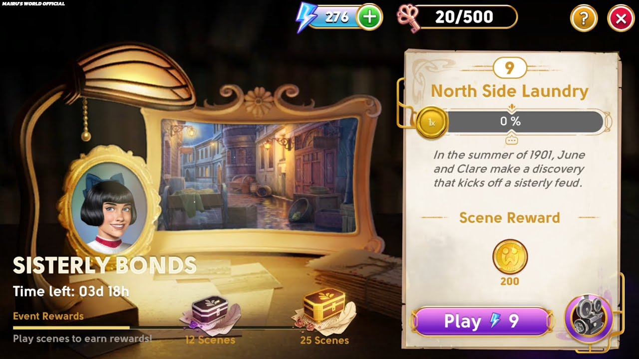June's Journey Secrets 23R Scene 9 North Side Laundry Silhouette Mode 4K ULTRA HD