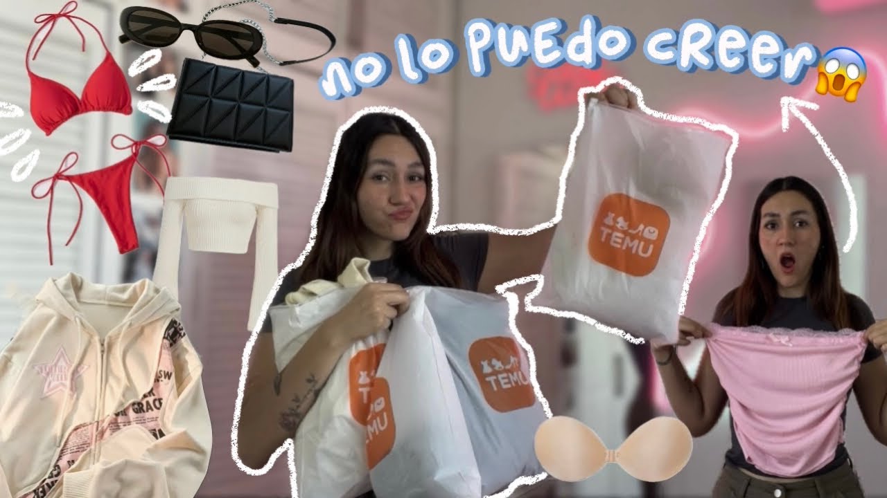 PROBANDO ROPA DE TEMU ¿es buena? 🤔👚 *haul*