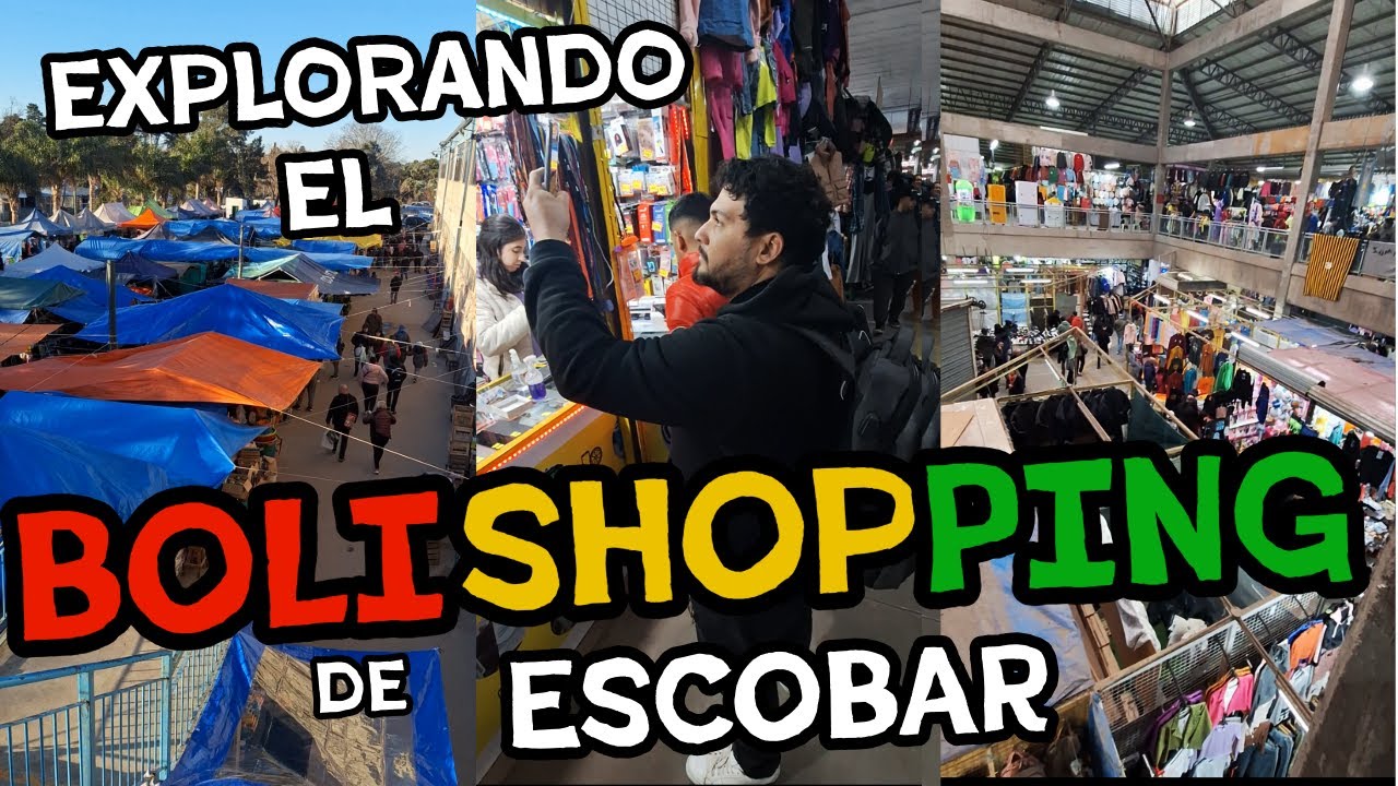 explorando el  BOLISHOPPING de ESCOBAR