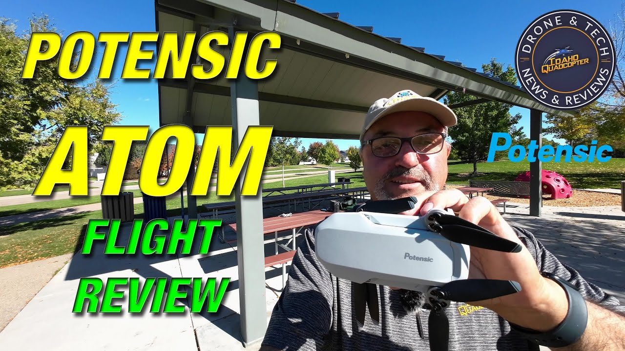 Potensic Atom — мини-дрон с GPS-приемником весом 249 г, 3-осевым подвесом и камерой 4K. Обзор пол...