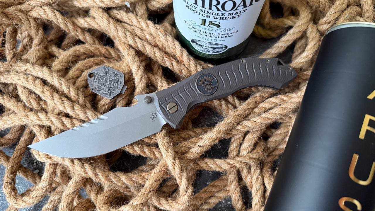 КАРАМБА! Narush Custom J.Roger складной нож