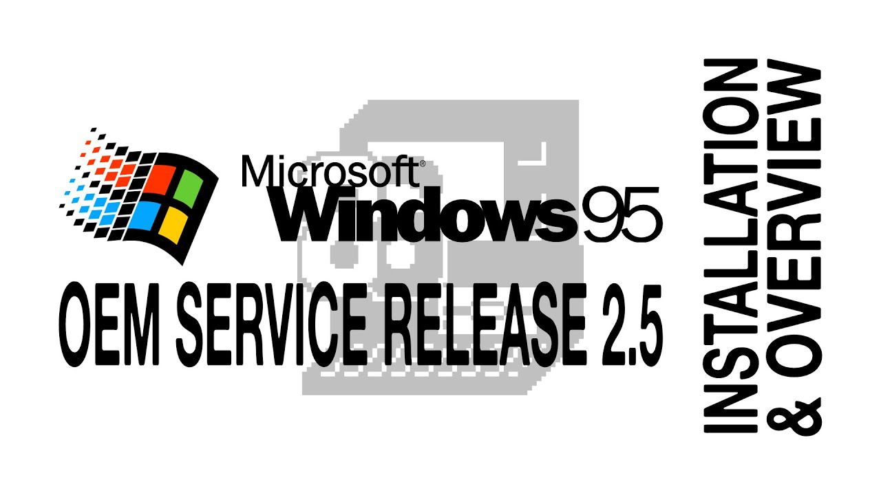 Как установить Windows 95 OSR 2.5 в 86Box