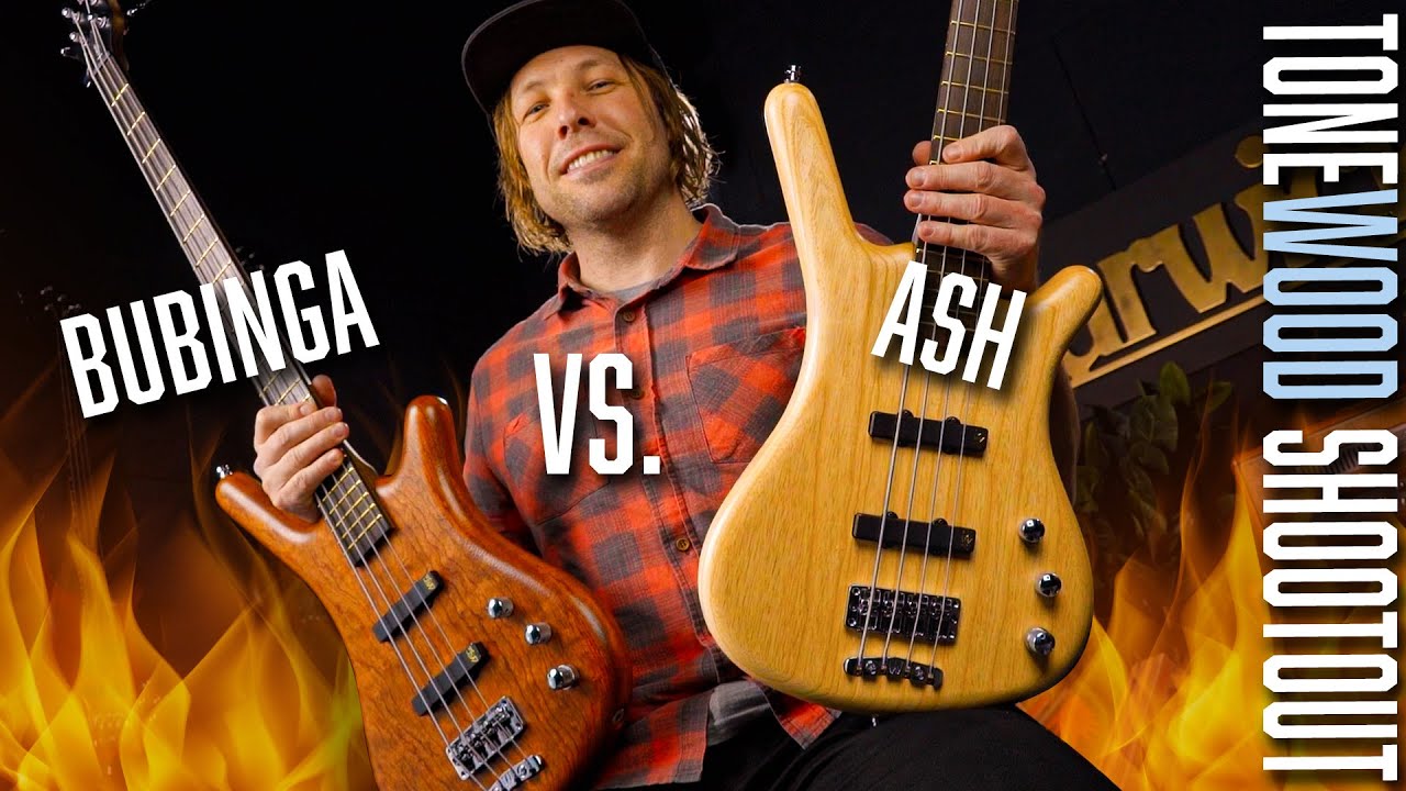 Is Tonewood Real? Warwick Corvette Bubinga VS Ash Comparison