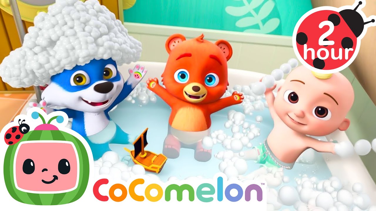 Splash! Bathtub Pirates! 🏴‍☠️ | Cocomelon Animal Time - Nursery Rhymes