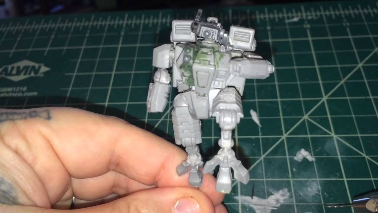 Warhammer 40k: conversion time tau crisis suits old style.