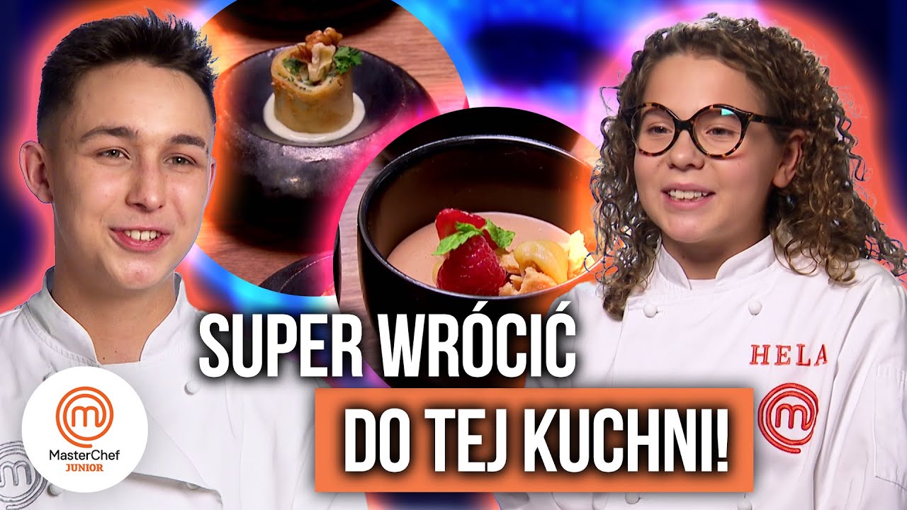 Hela i Kuba wymyślili dla kucharzy konkurencję! | MasterChef Junior