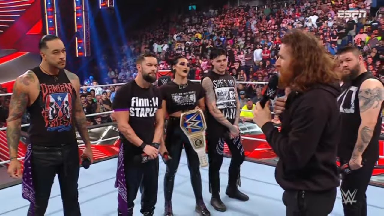 Sami Zayn y Kevin Owens  interrumpidos por el Judgment Day - WWE RAW 15 de Mayo 2023 Español Latino