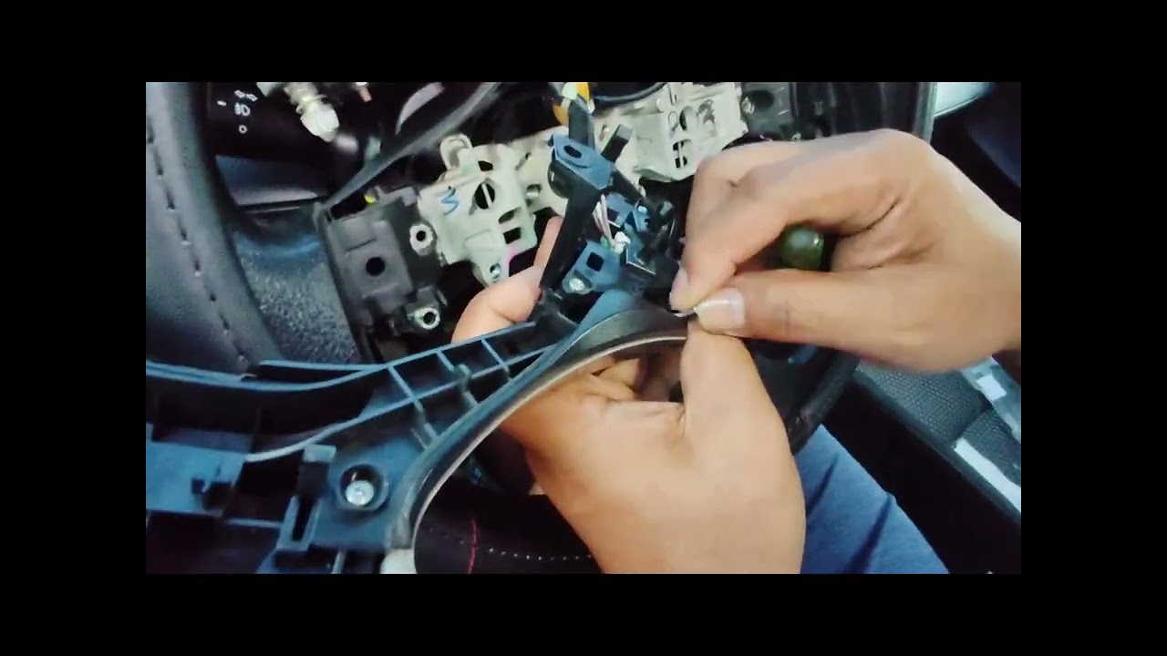 How to repair the steering remote control of Toyota Vios