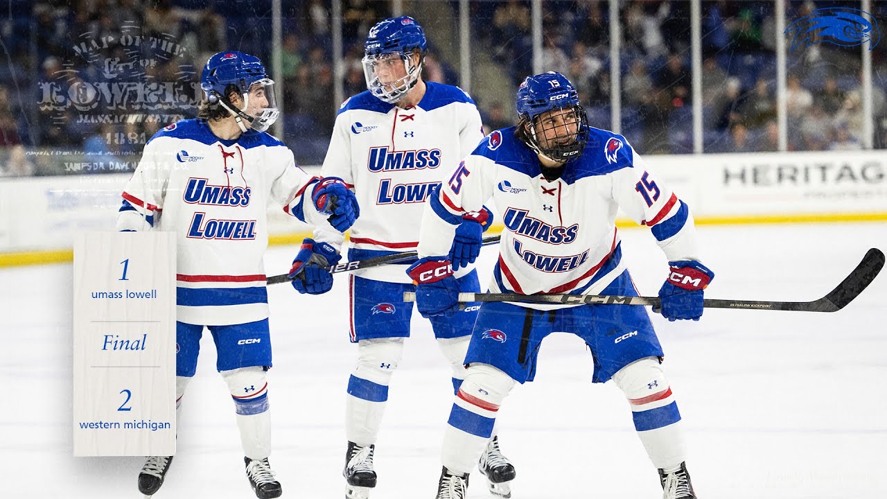 Ice Hockey | UMass Lowell vs Western Michigan Highlights (10.17.25)